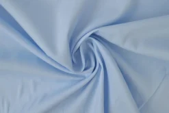Katoen Poplin: Babyblauw