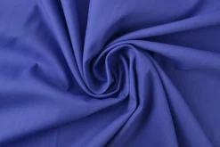 Katoen Poplin: Blauw