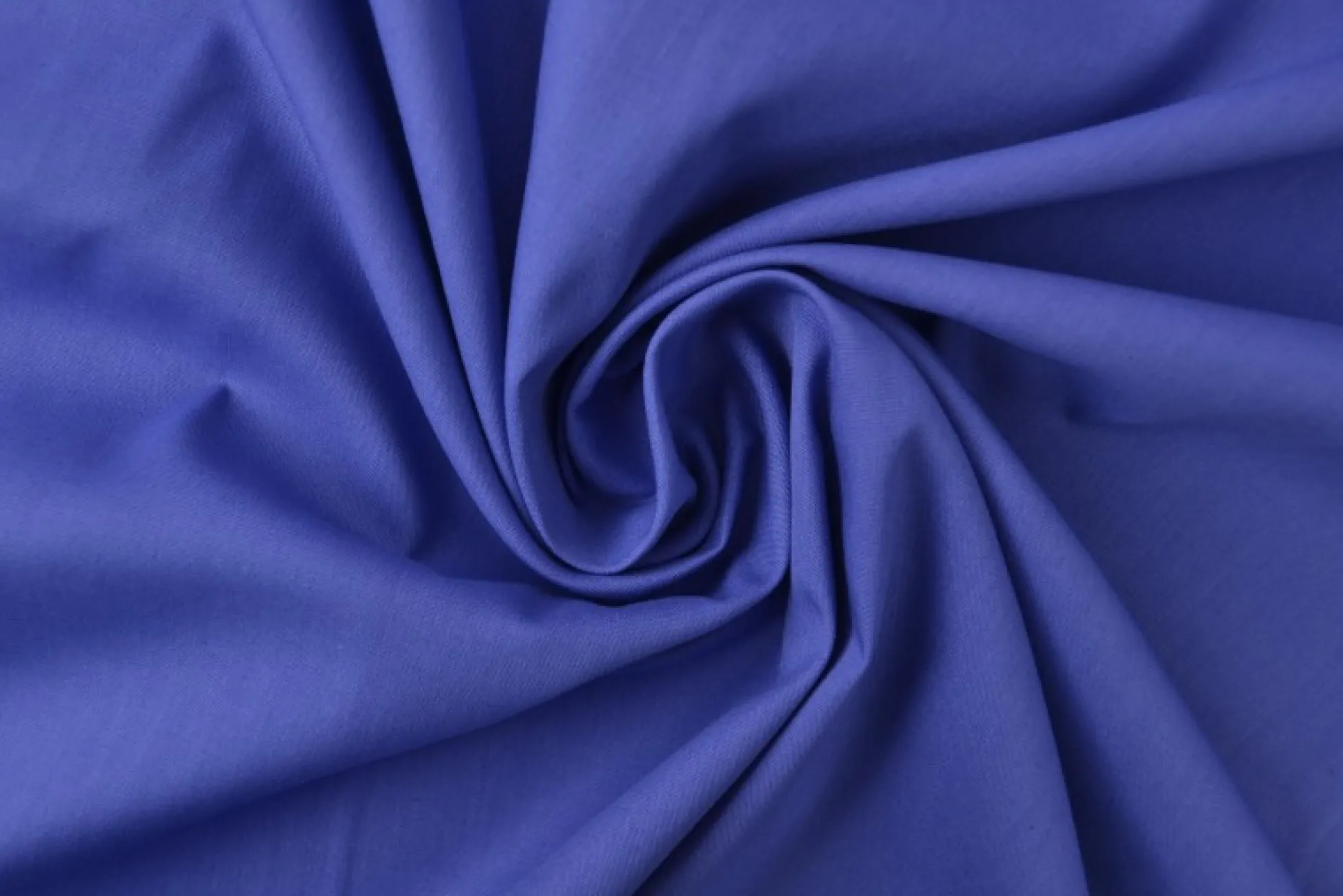 Katoen Poplin: Blauw