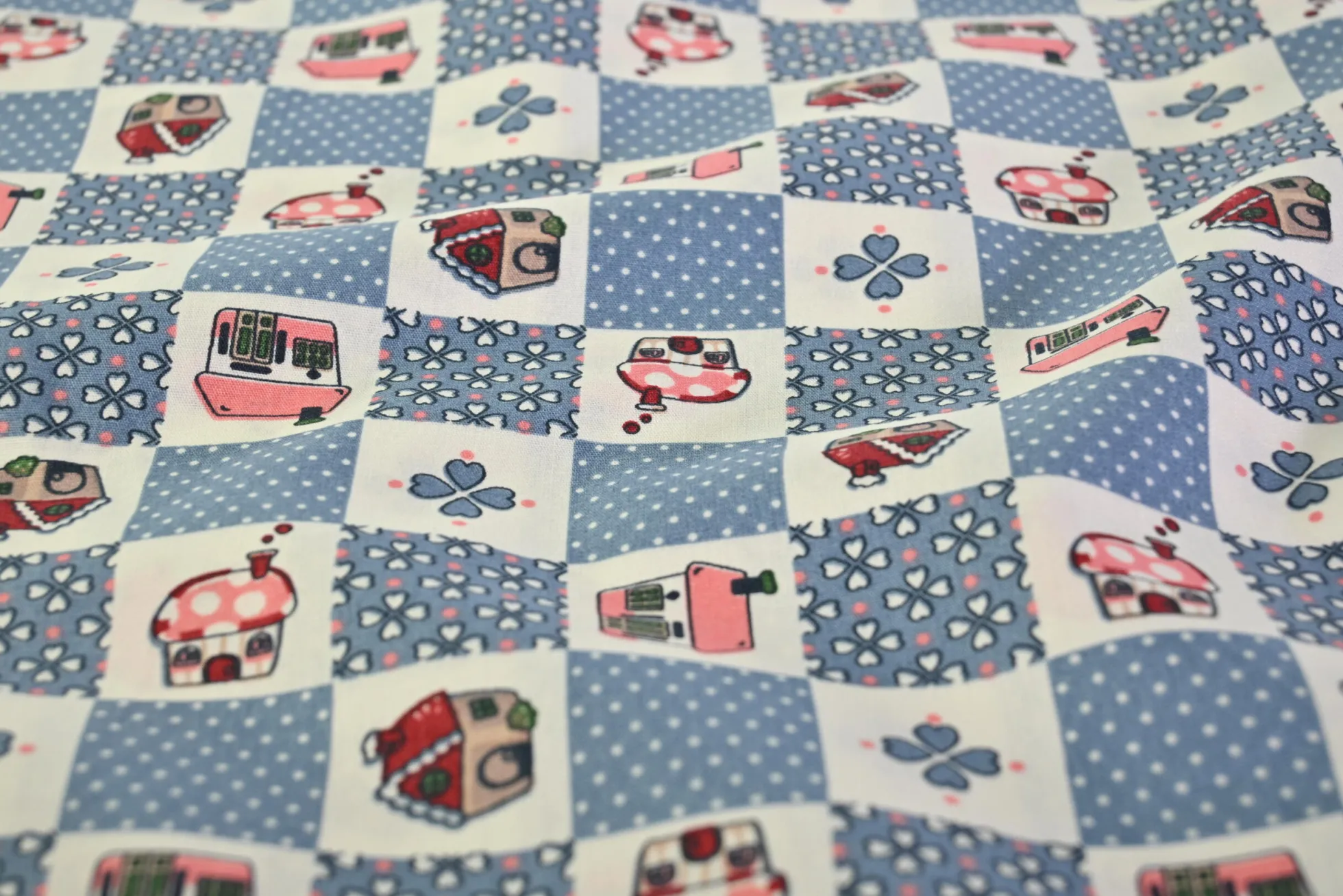 Katoen poplin – Country Kitchen Quilt