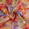 Katoen poplin digitaal – Spring petals red, pink & purple