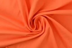 Katoen Poplin: Donker oranje