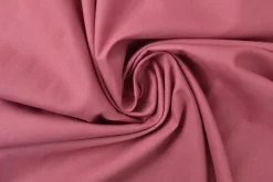 Katoen Poplin: Donker oudroze