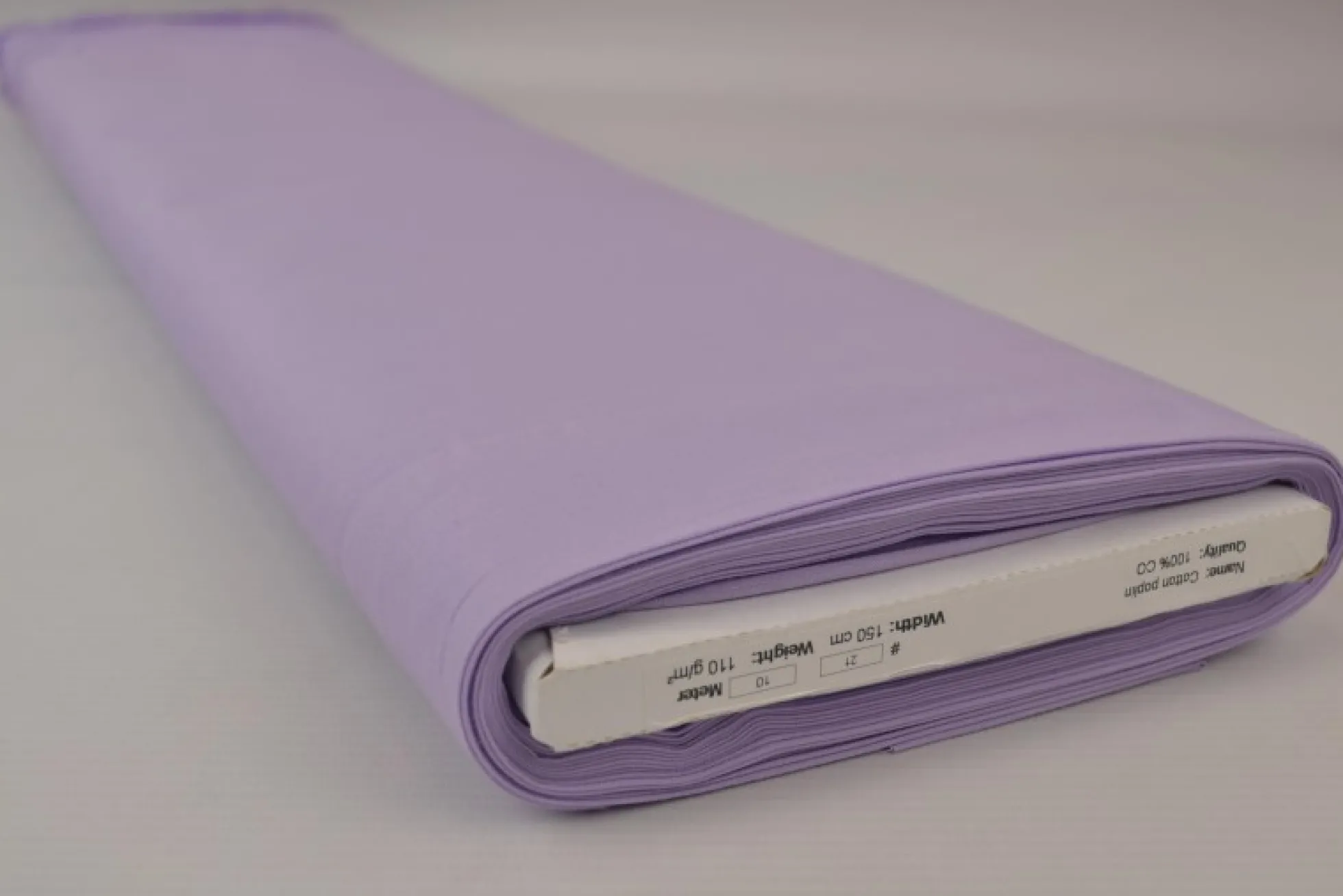 Katoen Poplin: Lavendel