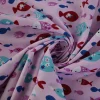 Katoen poplin – Licht roze visjes