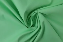 Katoen Poplin: Mintgroen