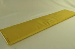 Katoen poplin – Okergeel melange