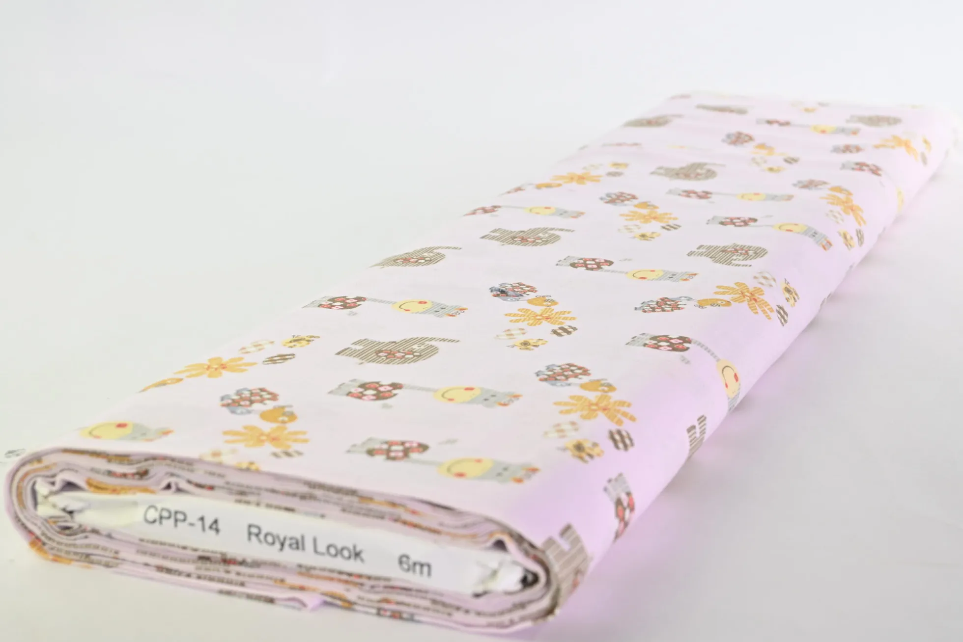 Katoen poplin – Safari Smiles