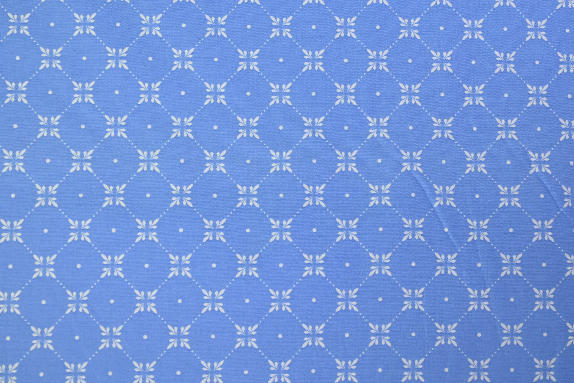 Katoen poplin – Sky Lattice
