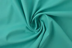 Katoen Poplin: Turquoise