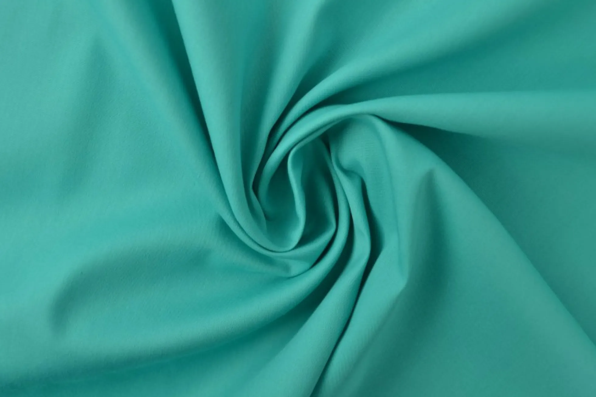 Katoen Poplin: Turquoise