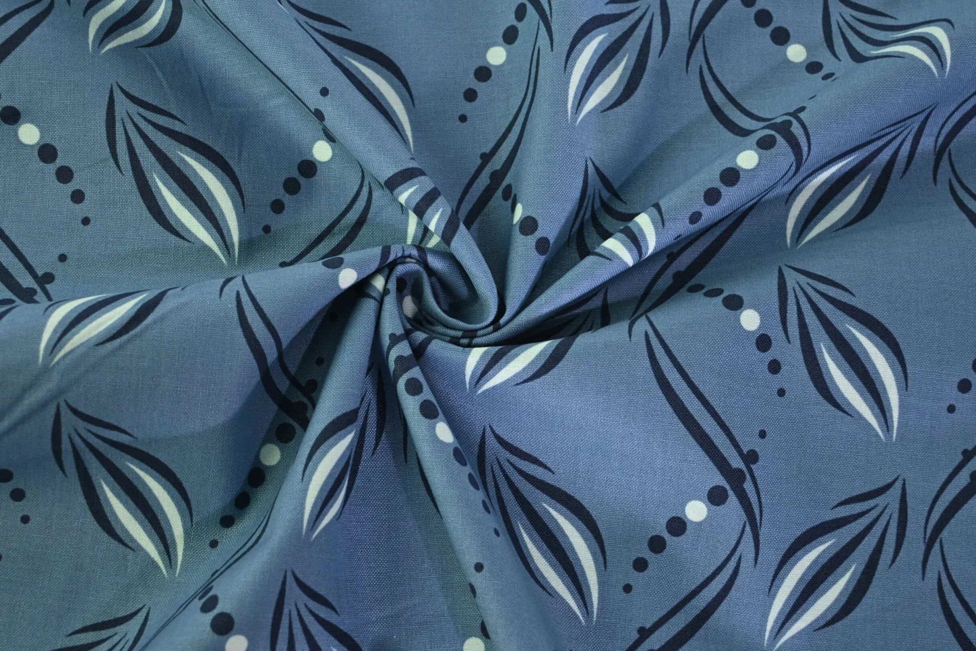 Katoen poplin – Twilight Leaves