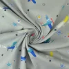 Katoen poplin – Vliegtuig grijs