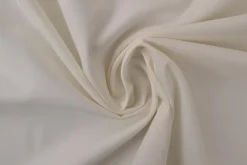 Katoen Poplin: Wit