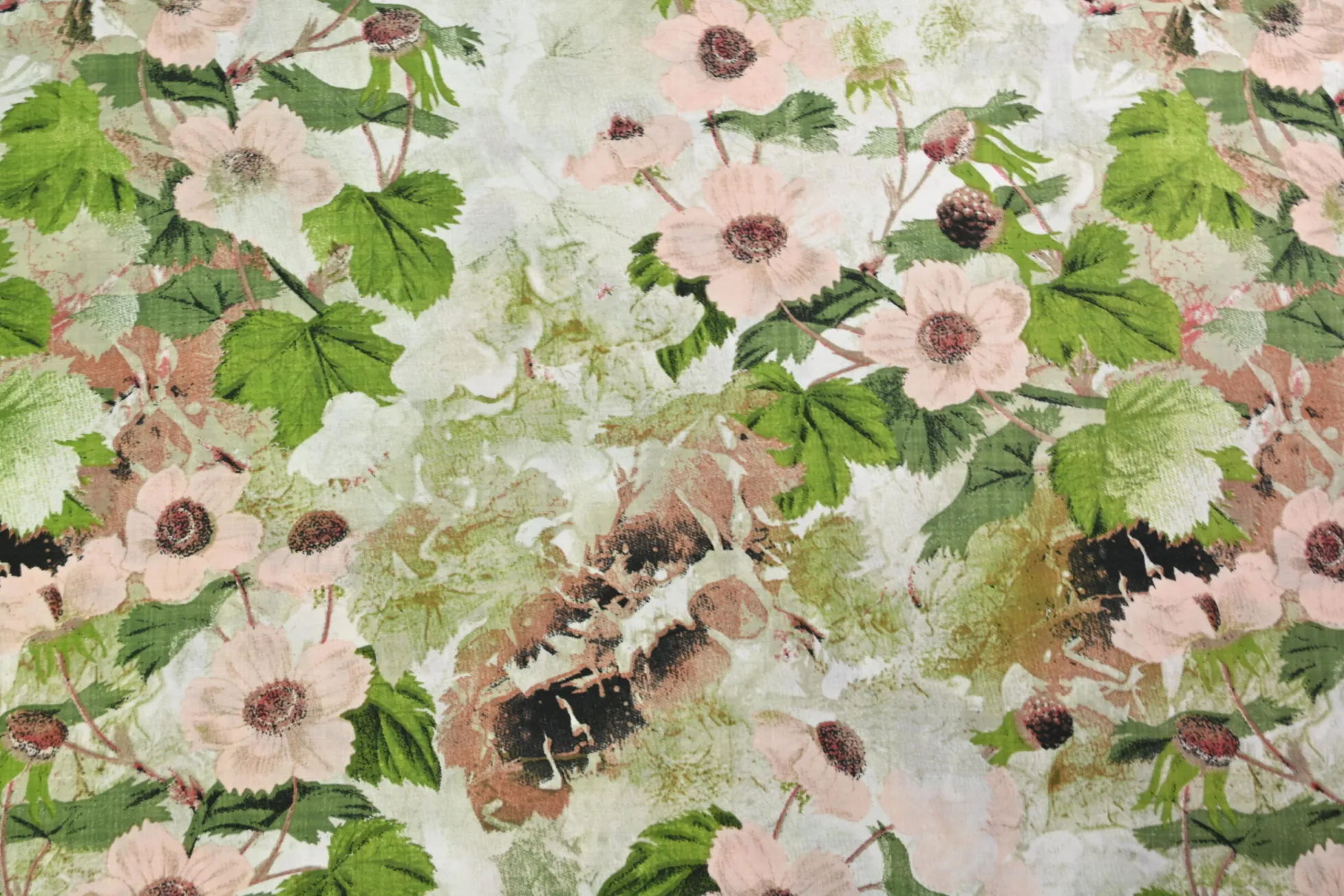 Katoen poplin – Woodland Anemones