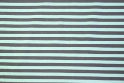 Katoen tricot – Baby blue grey stripes