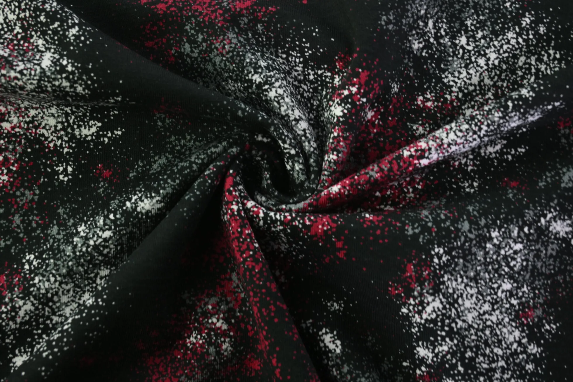 Katoen tricot – Crimson Mist