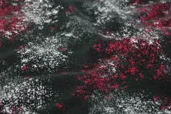 Katoen tricot – Crimson Mist