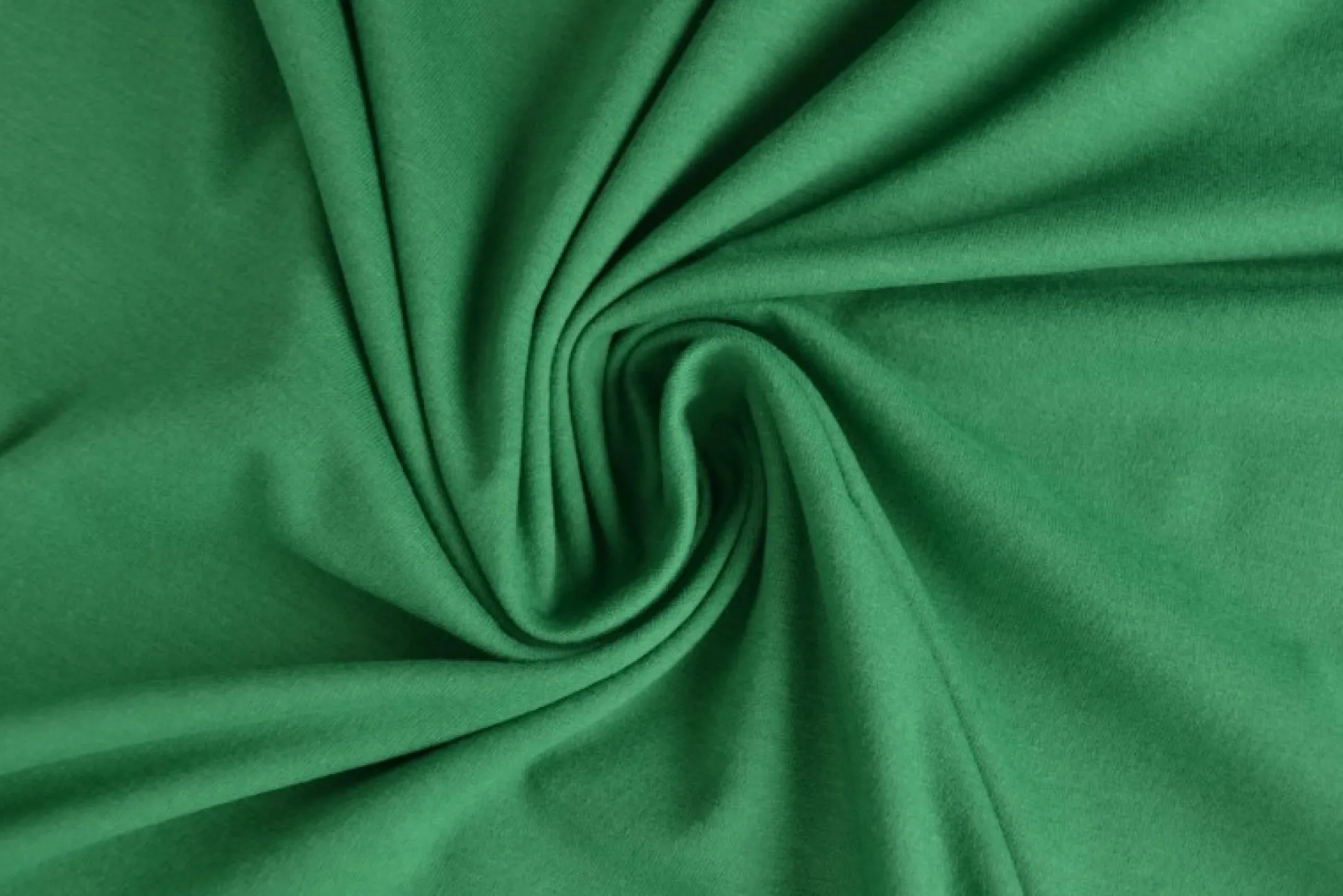 Katoen Tricot: Donkergroen