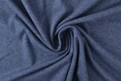 Katoen tricot: Donker jeans melange