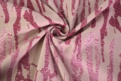 Katoen tricot – Dusty Pink Woodgrain