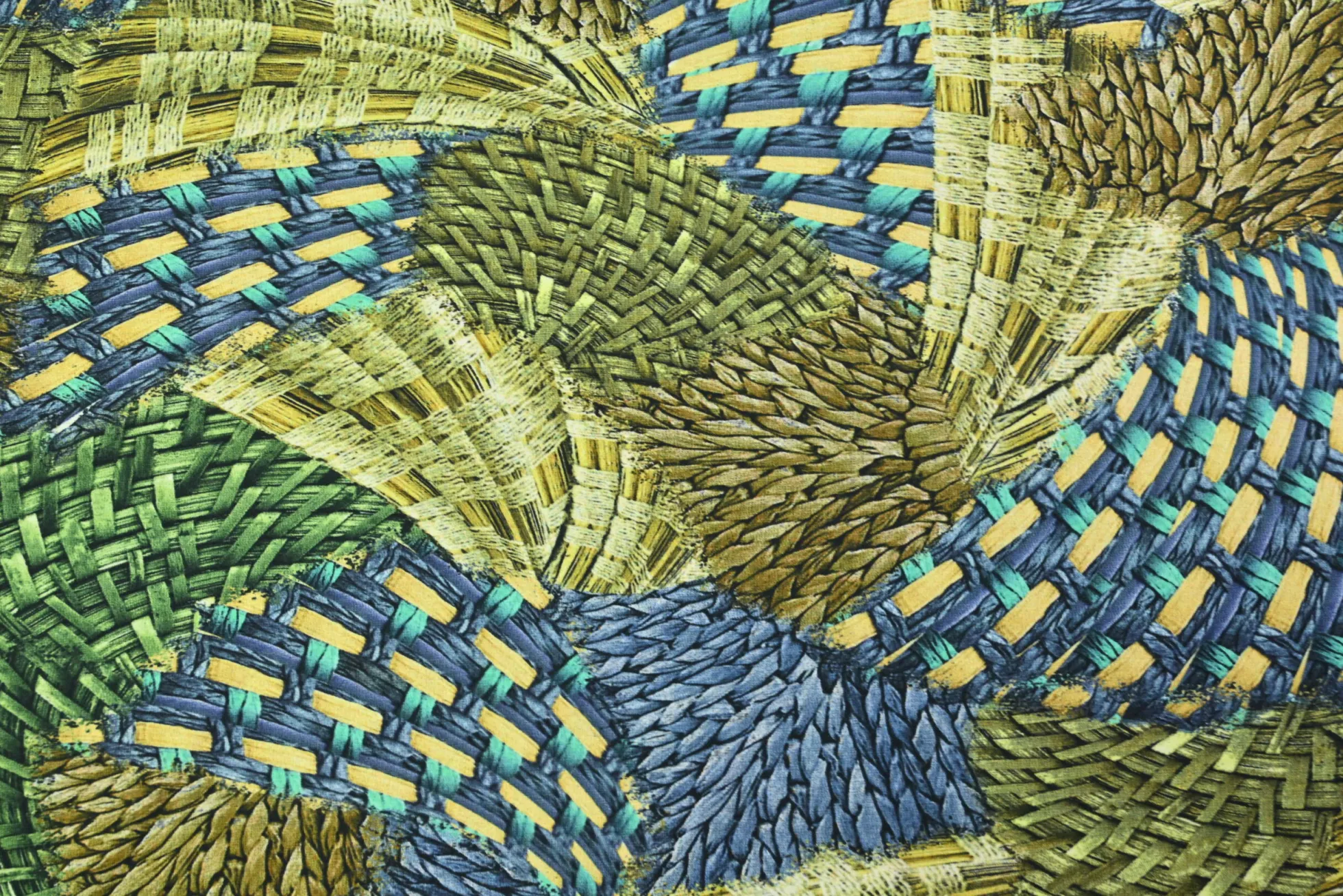 Katoen tricot – Emerald Texture