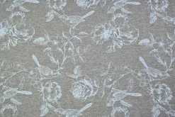Katoen tricot – Grey Woodland Sketch