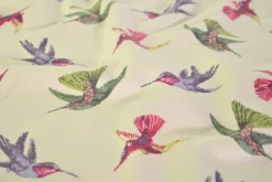 Katoen tricot – Hummingbird