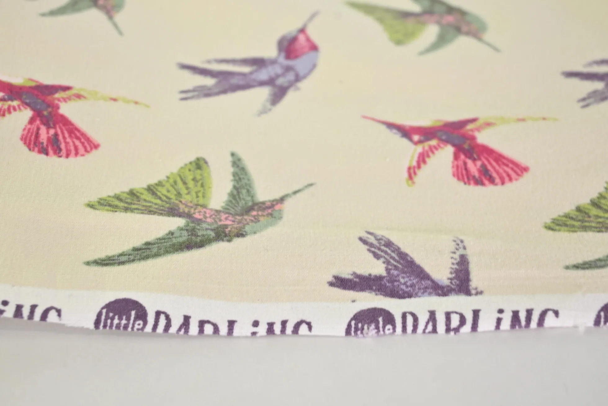 Katoen tricot – Hummingbird