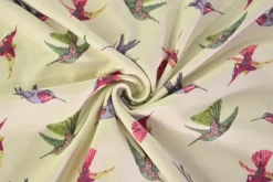 Katoen tricot – Hummingbird