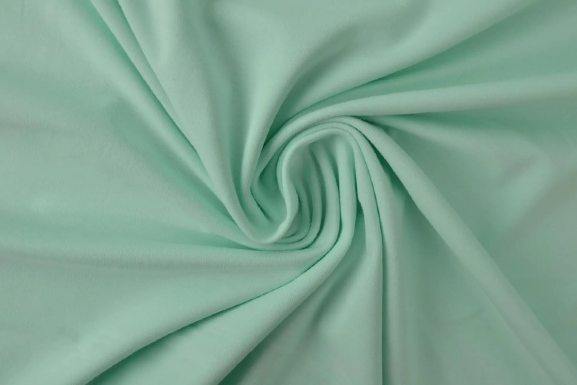 Katoen Tricot: Licht mint
