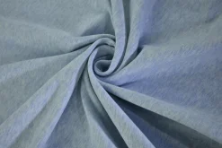 Katoen tricot – Licht oudblauw melange
