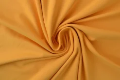 Katoen Tricot: Okergeel