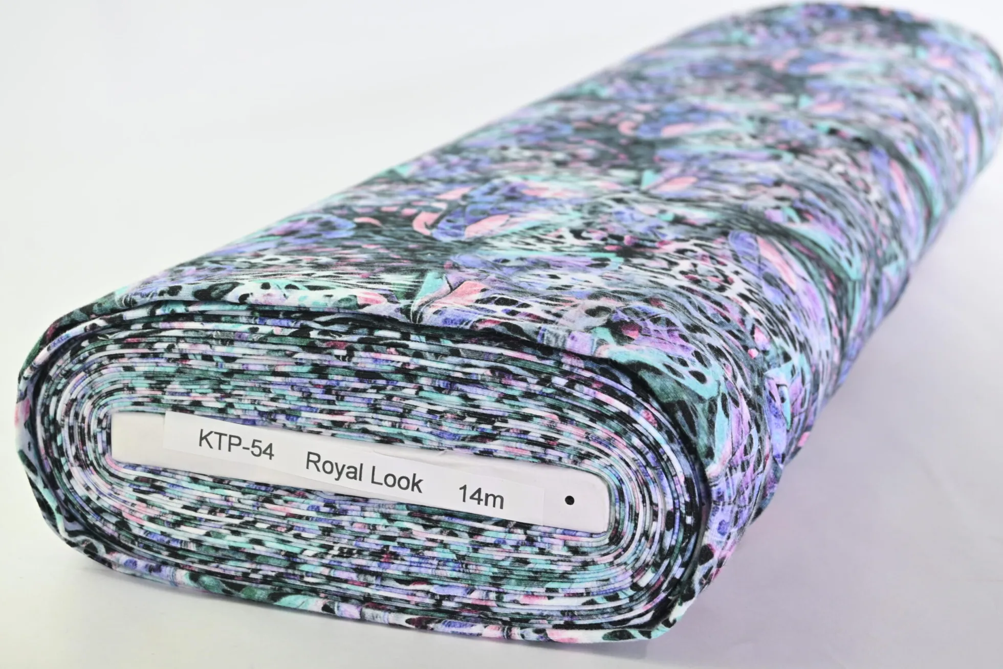 Katoen tricot – Pastel Butterfly Jungle