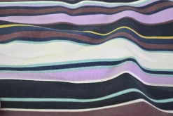 Katoen tricot – Pastel Horizon Stripe