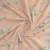 Katoen tricot Royal – Madeliefjes babyroze