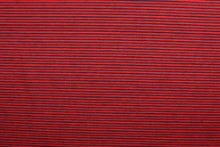 Katoen tricot soft touch – Navy & dark red stripes