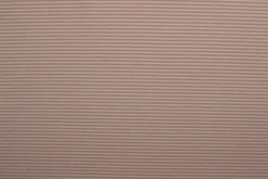 Katoen tricot soft touch – Old pink & off-white stripes