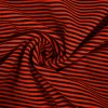 Katoen tricot soft touch – Red & black stripes