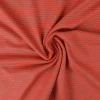 Katoen tricot soft touch – Red & dark grey stripes