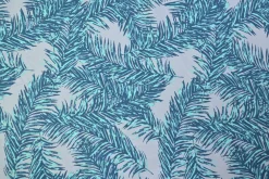 Katoen tricot – Turquoise Palm Breeze