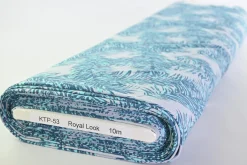 Katoen tricot – Turquoise Palm Breeze