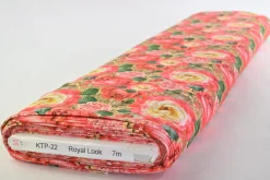 Katoen tricot – Vintage Roses