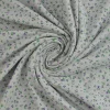 Katoen tricot – Wow – Mille Fleurs zilvergrijs