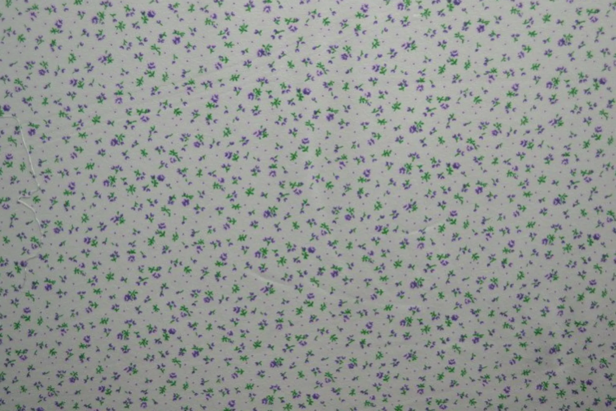 Katoen tricot – Wow – Mille Fleurs zilvergrijs