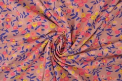 Katoen tricot – Wow – Perzik oudroze