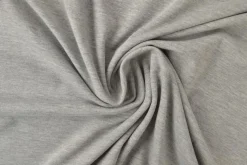 Katoen tricot: Zilvergrijs melange