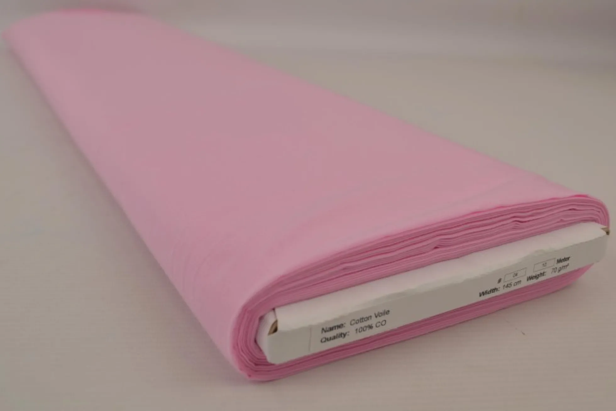 Katoen voile – Babyroze