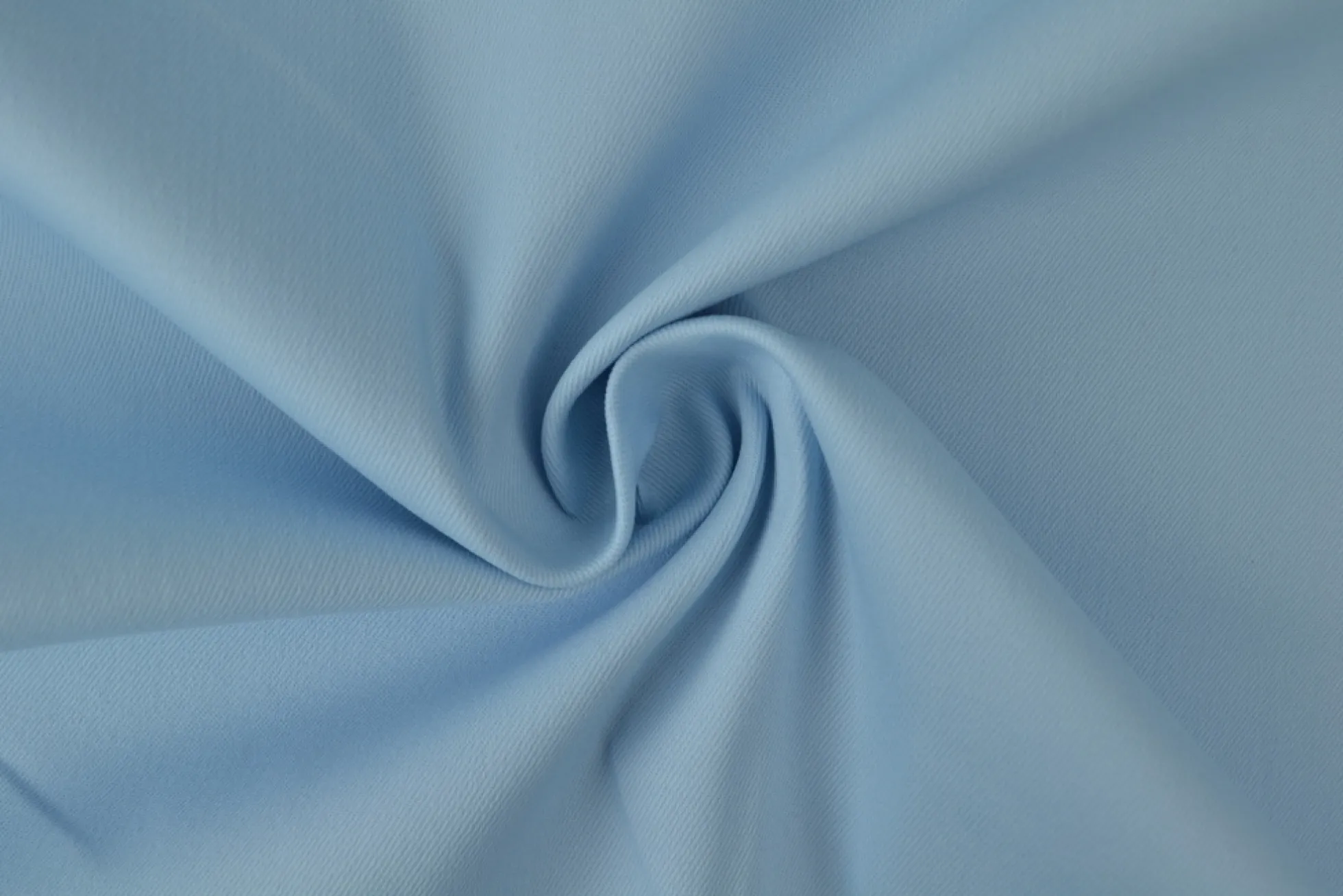 Keperkatoen stretch – Babyblauw (250 gram)