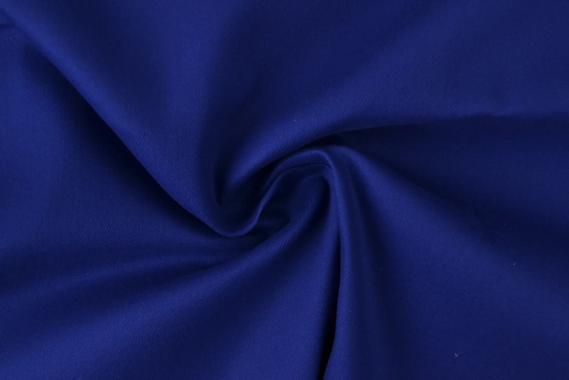 Keperkatoen stretch – Kobaltblauw (250 gram)